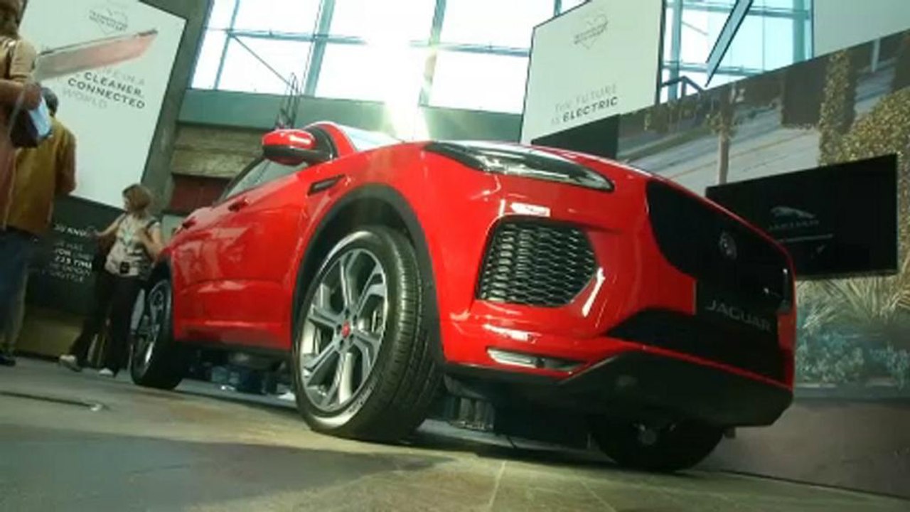 A Jaguar is zöld úton jár