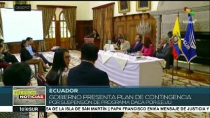 Ecuador presenta plan de contingencia ante cese de DACA en EE.UU.
