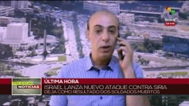 Siria condena nuevo ataque israelí en su territorio