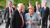 Rivlin aborda situación en Oriente Medio con Merkel al cierre de gira alemana