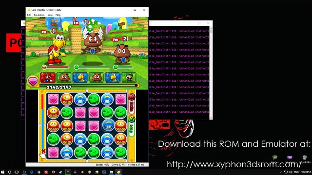 Puzzle & Dragons Z + Puzzle & Dragons Super Mario Bros. Edition WIN10 Citra Emulator Gameplay PC