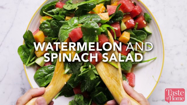 Summer Spinach Salad