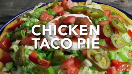 Chicken Taco Pie