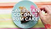 Caribbean Coconut Rum Poke Cake