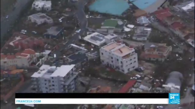 Saint-Barth et Saint-Martin ravagés après le passage de l''ouragan Irma