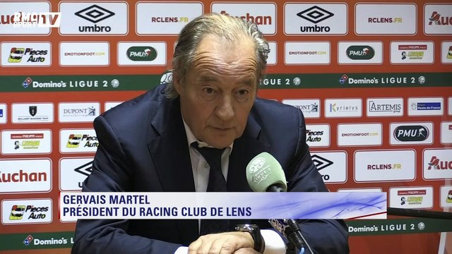 Ligue 2 – Gervais Martel : Je serai un farfelu de dire que l’objectif est la montée