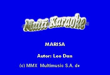 Marisa - Leo Dan (Karaoke)