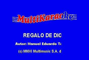 Vicente Fernández - Regalo De Dios (Karaoke)