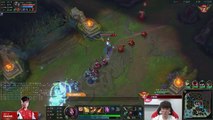 [CC] Guys..look at the level of this game..Faker gets mad while playing in Master Tier?[ F