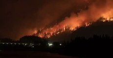 Timelapse Captures Eagle Creek Fire From North Bonneville, Washington