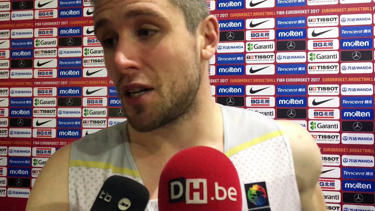 EuroBasket: Quentin Serron (Belgian Lions) après Belgique-Serbie