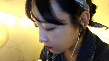 [오드Asmr][Role Play] ( ͡° ͜ʖ ͡°)복학생 선배가 새내기 귀파주기 / ear cleaning / korean asmr