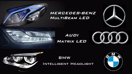 Lighting Technology Audi vs Mercedes vs BMW