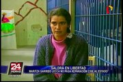 Maritza Garrido Lecca saldrá en libertad sin haber pagado reparación civil al Estado