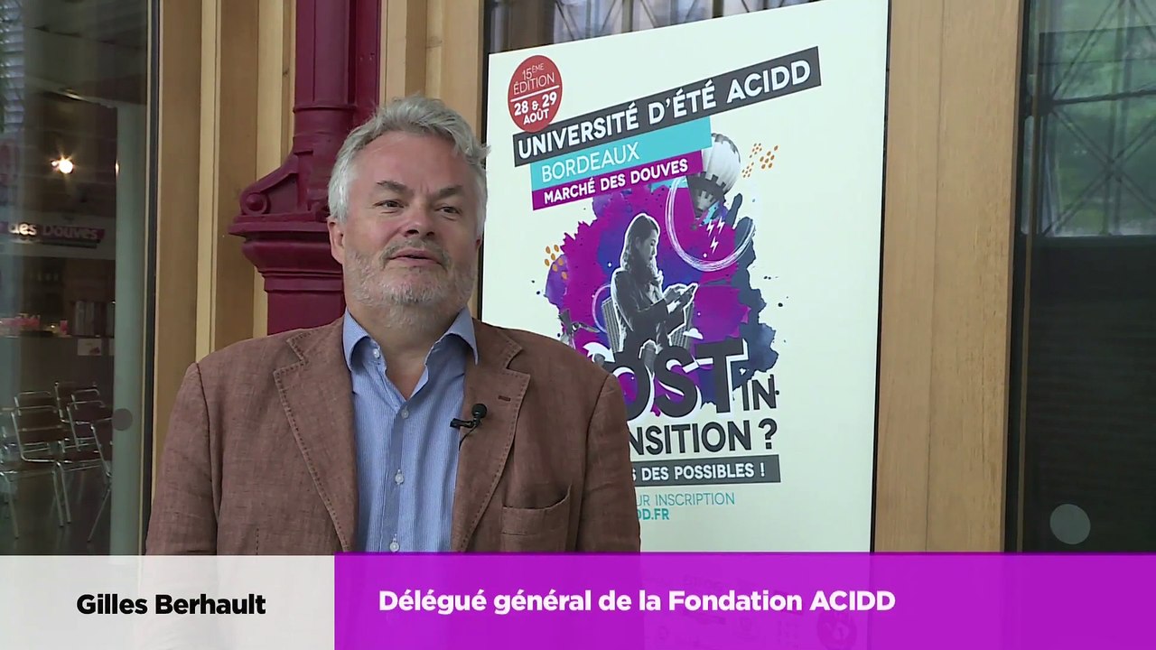 Gilles Berhault - Fondation ACIDD