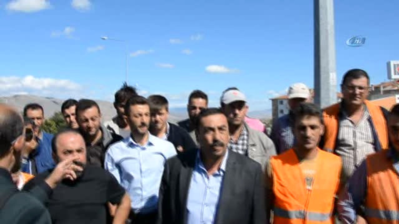 İşten Çıkarılan Taşeron İşçiler Eylem Yaptı