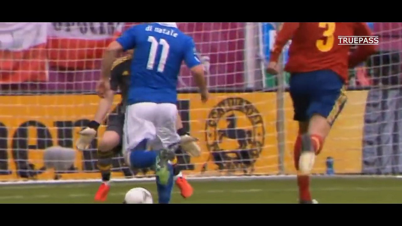 스페인 vs 이탈리아 유로2012 조별 예선 l The best football match up Spain vs Italy Euro 2012