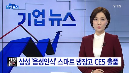 [기업] 삼성전자 '음성인식' 스마트 냉장고 CES 출품 / YTN (Yes! Top News)