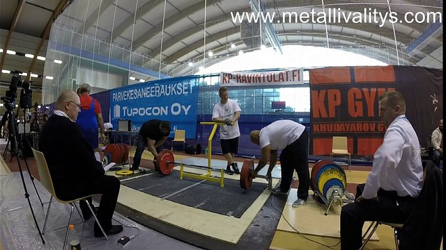Maastaveto 2 ryhmä . FPO Single Lift SM / WABDL World Cup, Turku, Finland, 26-27.8-2017