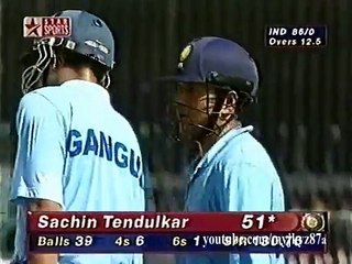 Tendulkar & Ganguly - 252 Runs Opening Partnership - Vs Sri Lanka 1998
