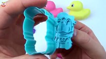 Learn Colors Playdough Sparkle Ducks Peppa Pig Hello Kitty Modelling Clay Fun & Creative f