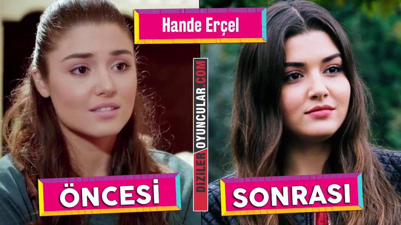 Siyah İnci Oyuncuları Öncesi Sonrası - Hande Erçel, Tolgahan Sayışman