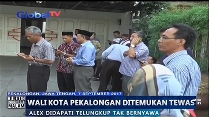 Walikota Pekalongan Ditemukan Tewas di Kamar