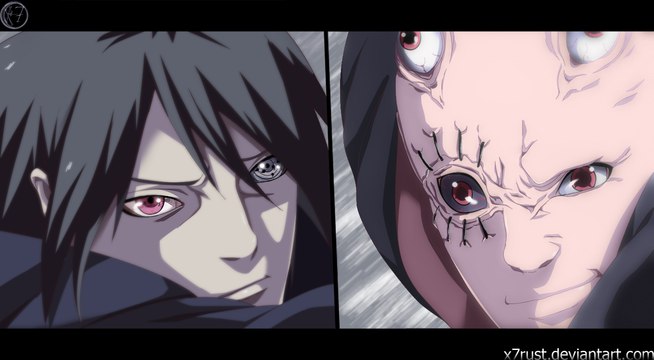 Naruto Sasuke Sarada vs Uchiha Shin - Boruto Episode 23