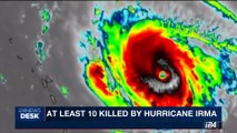 i24NEWS DESK | At least 10 killed by hurricane Irma | Thursday, September 7th 2017