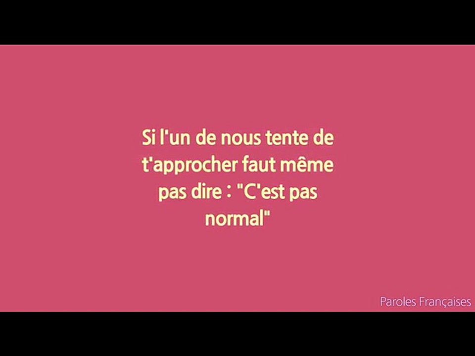 Dadju - T'es pas normal (Paroles⁄Lyrics)