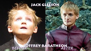 Game of Thrones actor - before and after