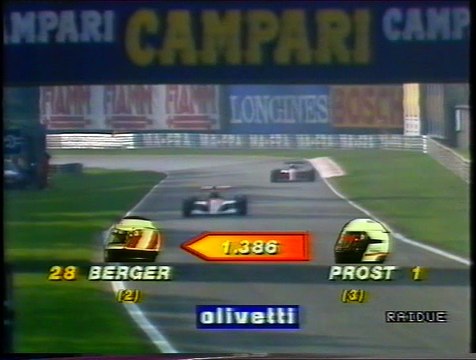 Gran Premio d'Italia 1990: Sorpasso di Prost a Berger
