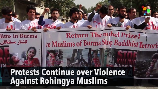 Protests Continue over Violence Against Rohingya Muslims