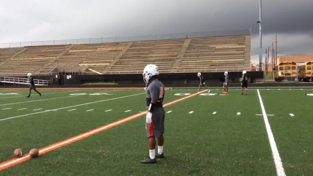 An American football team in Texas prepares for first game after Hurricane Harvey