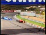 Gran Premio del Portogallo 1990: Incidente di Alliot con Mansell