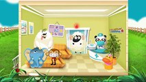 Dr. Niños para El Dr. Panda desarrolla el hospital hospital de panda de la historieta