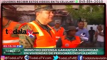 Ministro de Defensa garantiza seguridad en viviendas de personas desplazadas-CDN-Video