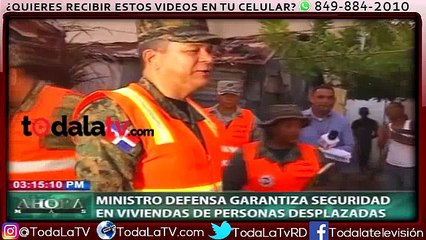 Ministro de Defensa garantiza seguridad en viviendas de personas desplazadas-CDN-Video
