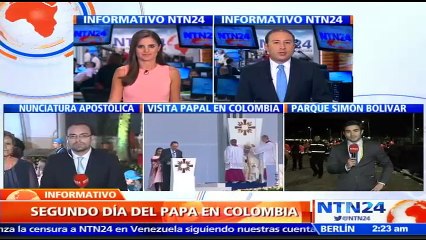 Sonriente, carismático y cercano al pueblo: así se mostró el papa Francisco durante su segundo día en Colombia