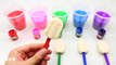 DIY How to Make Play Doh Ice Cream Colorful – Learn Colors For Kids Children Toddlers RL