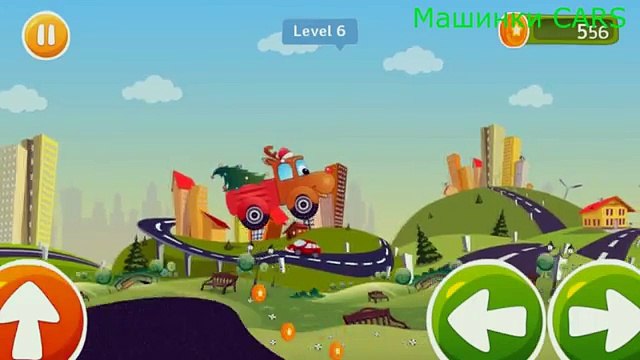 En Niños para dibujos animados sobre los coches 3 años en desarrollo un camión máquina vivo como perros