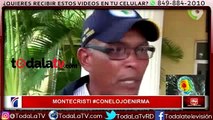 En Monte Cristi continúan los fuertes vientos provocados por el huracán Irma-Noticias SIN-Video