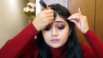 Et audacieux Bourgogne les yeux tomber lèvres maquillage tutoriel Smokey |