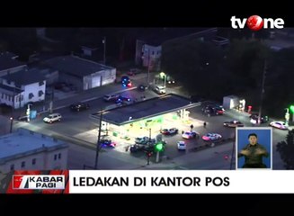 Bom Pipa Meledak di Kantor Pos