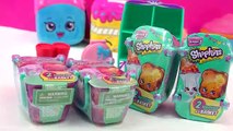 Des sacs aveugle comparant faux officiel saison jouet vidéo contre shopkins 2 12 4 paquet cookieswirlc