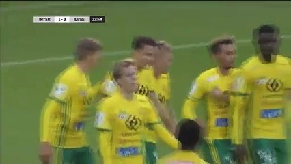 1-2 Eero Tamminen Goal Finland  Veikkausliiga - 07.09.2017 Inter Turku 1-2 Ilves Tampere