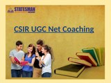 CSIR UGC NET Coaching in Chandigarh