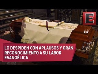 Despiden en la Catedral Metropolitana al padre Machorro, apuñalado por un joven