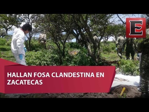 Hallan fosa clandestina con al menos 14 cuerpos en Zacatecas