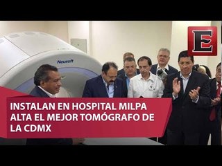 Llega a Milpa Alta tomógrafo que hace diagnósticos en 10 minutos